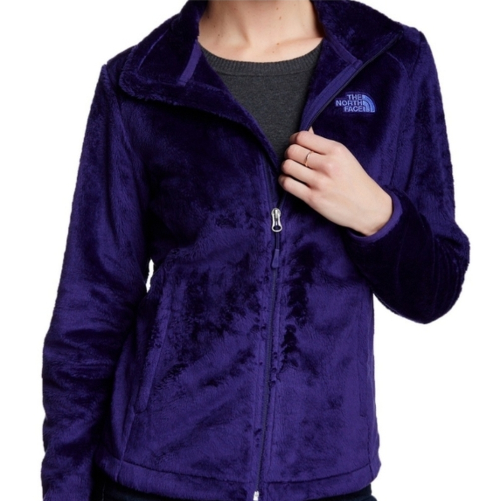 The North Face Women's Purple Osito Fleece Full Zip Jacket Sz XS